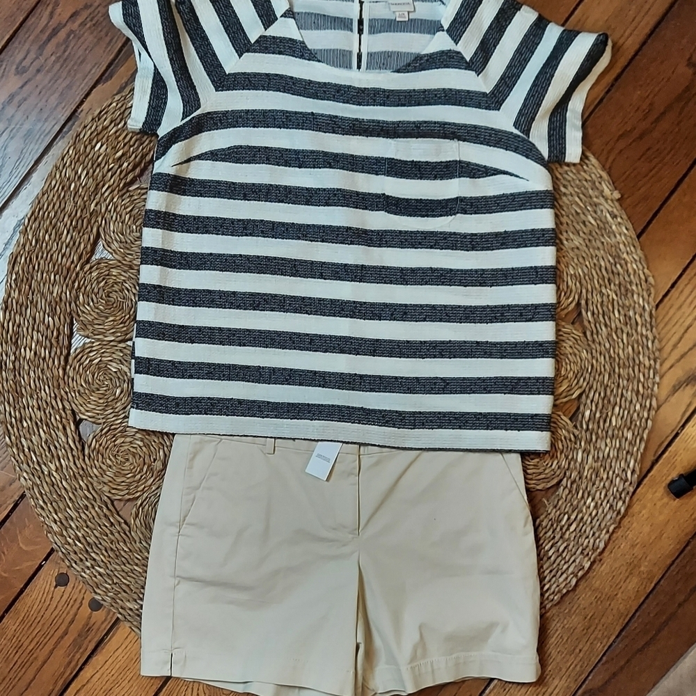 Merona Short Sleeve Shirt Size L - Picture 3 of 5